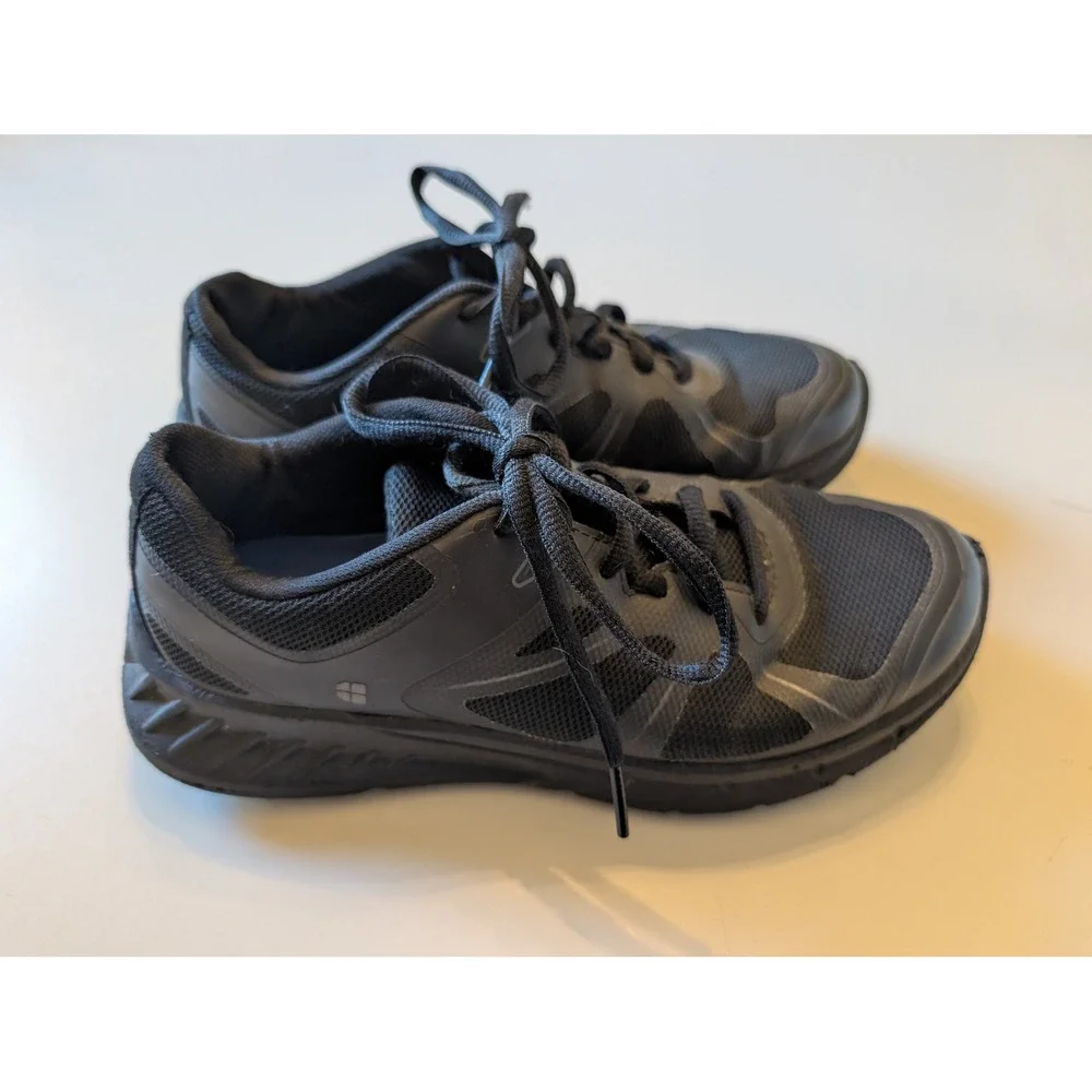 Shoes For Crews Vitality II Womens 7 Black Slip‎ Resistant Athletic Work Shoes